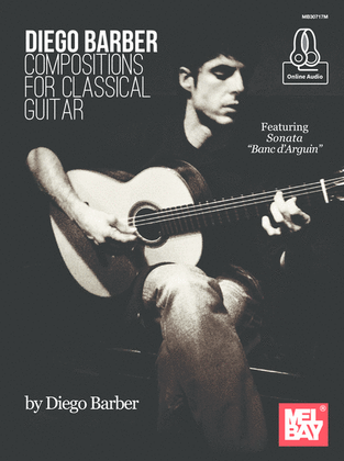 Book cover for Diego Barber Compositions for Classical Guitar