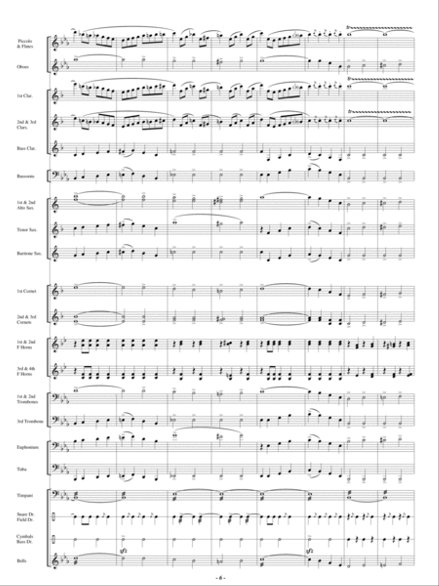 E Pluribus Unum E Pluribus Unum Concert Band scores gallery preview page 5