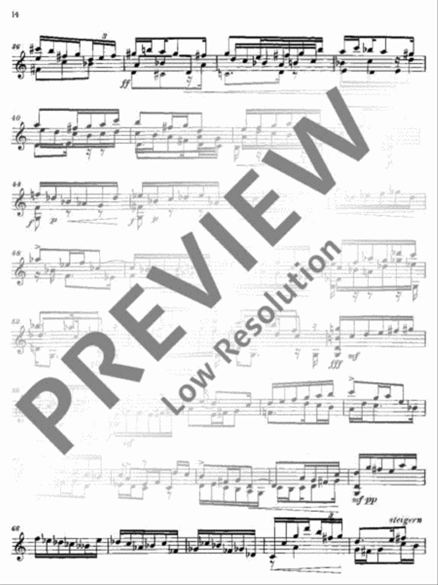 1. Sonate Violin Solo scores gallery preview page 15