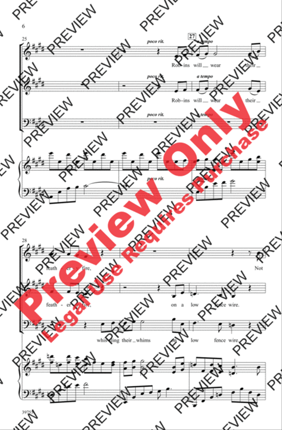 There Will Come Soft Rains 3-Part scores gallery preview page 6