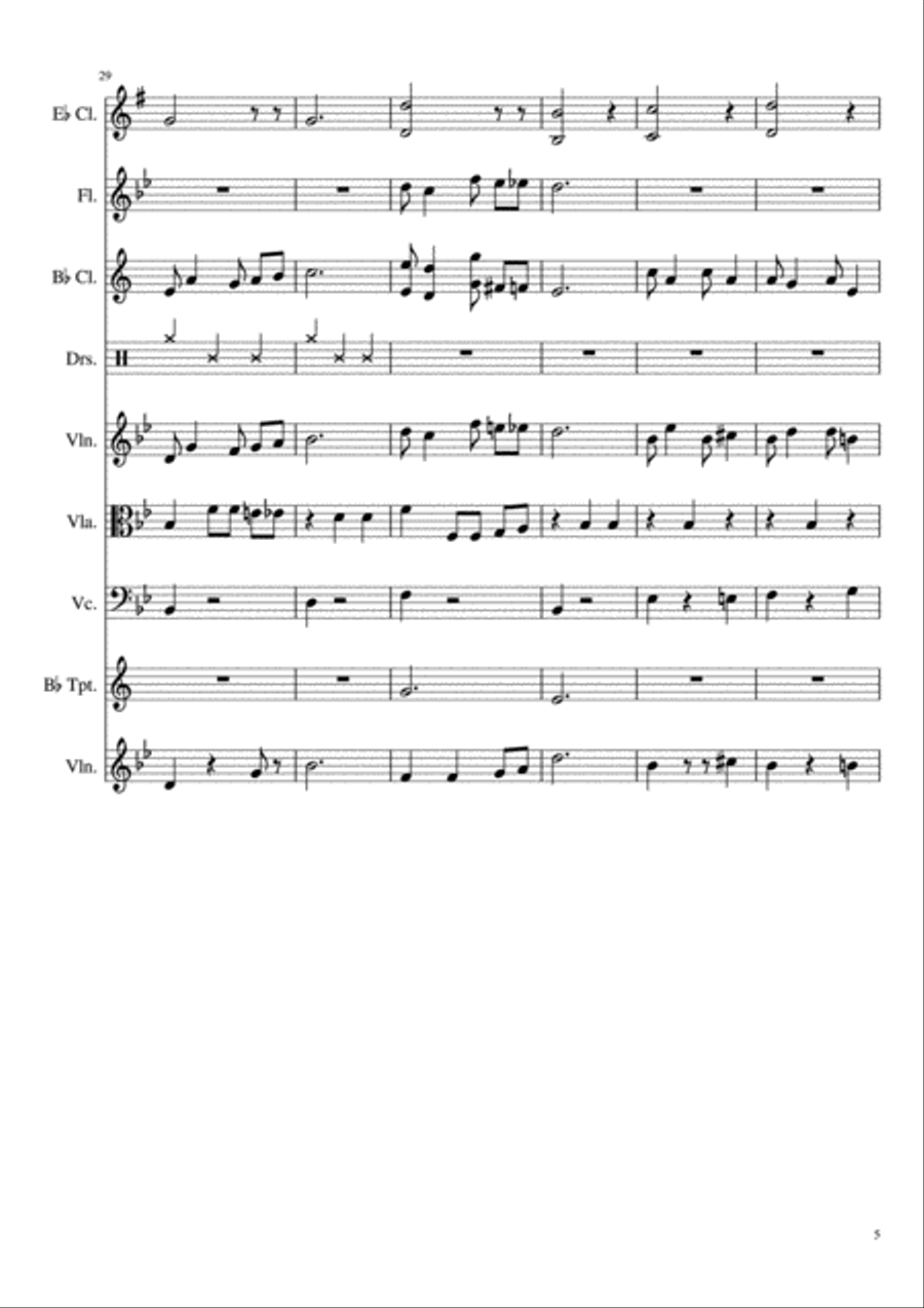 BethanyWaltz Small Ensemble scores gallery preview page 5