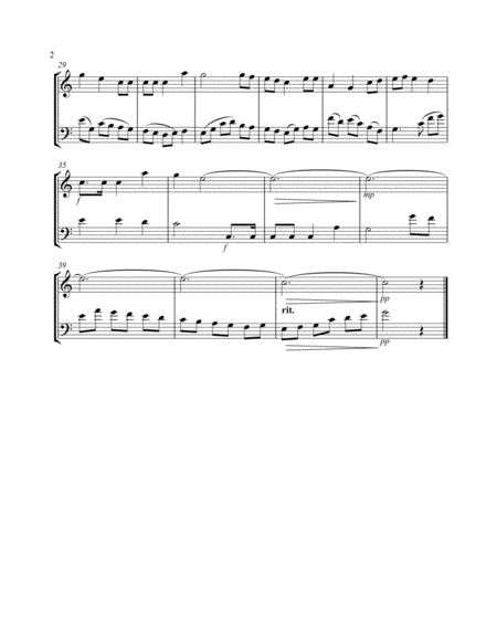 4 Christmas Duets for Vln & Cello, Bk. 3