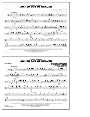 Book cover for Locked Out of Heaven - 1st Trombone
