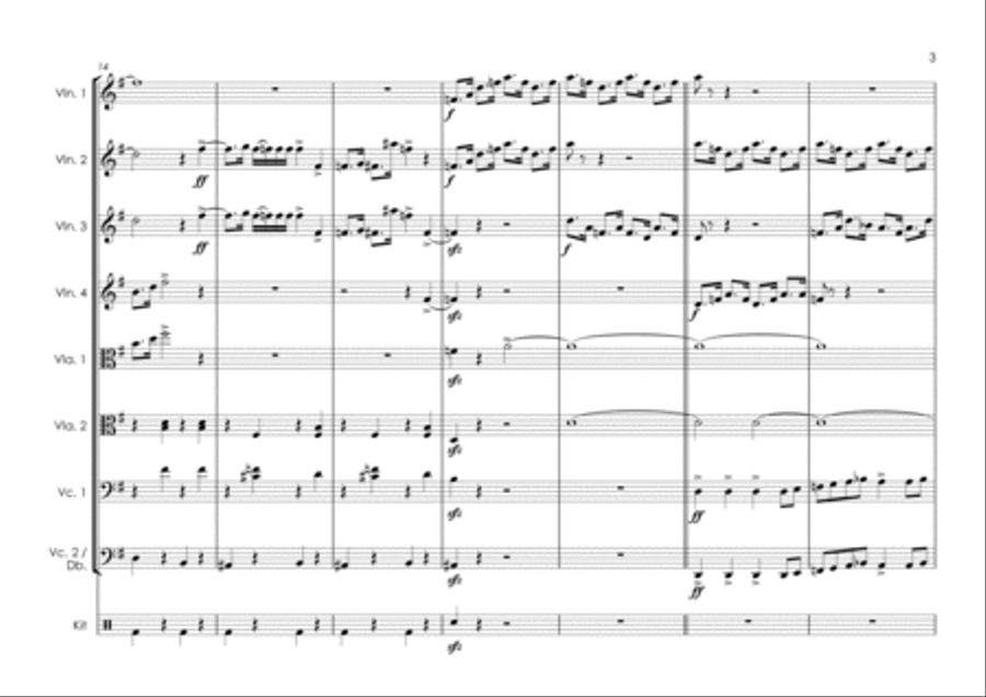 Dance Of The Knights Cello scores gallery preview page 5