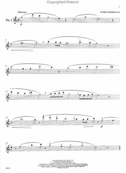 Melodious Etudes For Flute