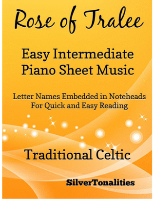 Book cover for Rose of Tralee Easy Intermediate Piano Sheet Music