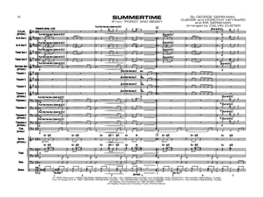 Young Jazz Ensemble Collection Jazz Ensemble scores gallery preview page 4