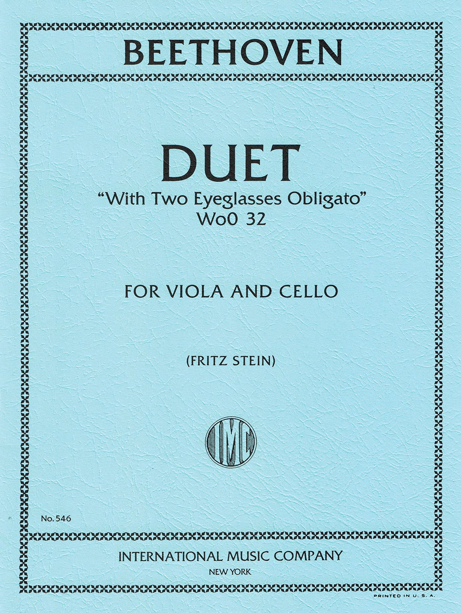 Duet With Two Eyeglasses Obbligato