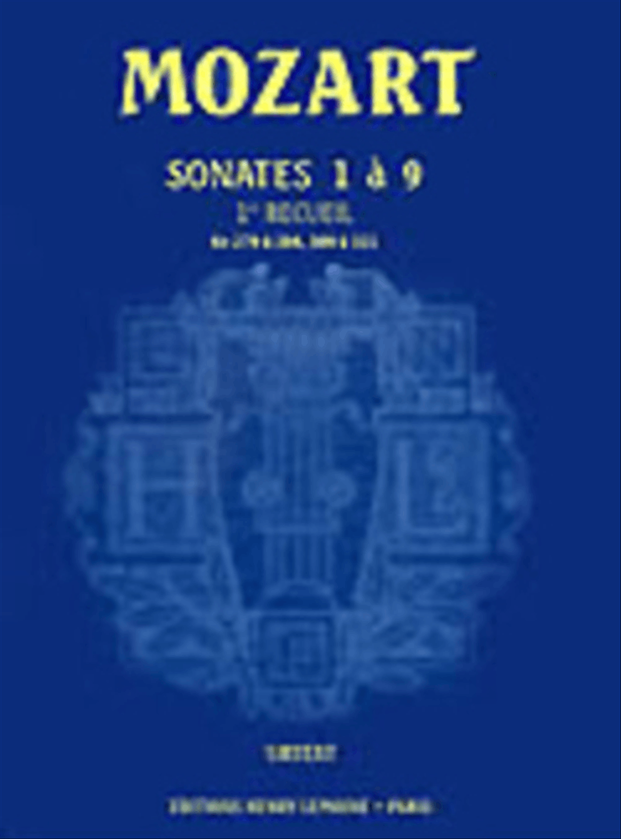 Sonates - Volume 1 No. 1 a 9 Piano Solo scores gallery preview page 1