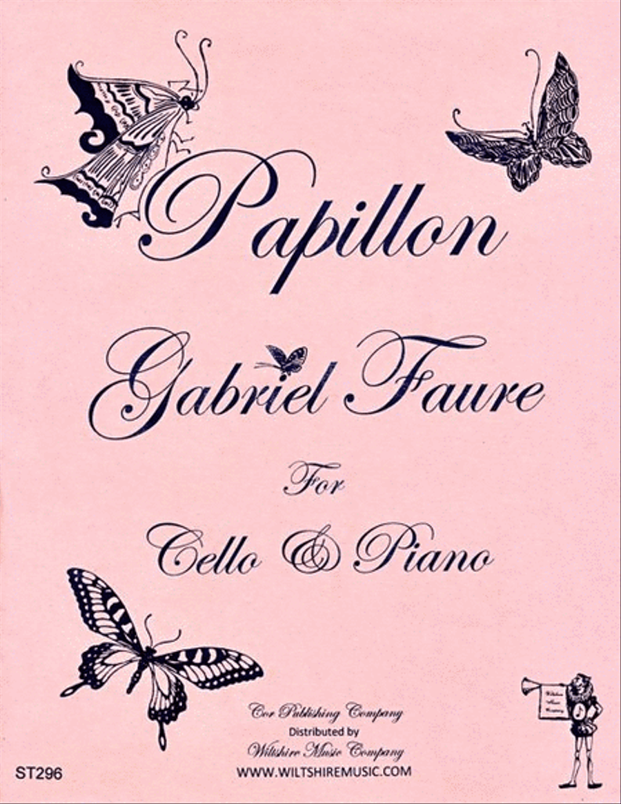 Papillon, Op.77( Butterfly) Piano Accompaniment scores gallery preview page 1