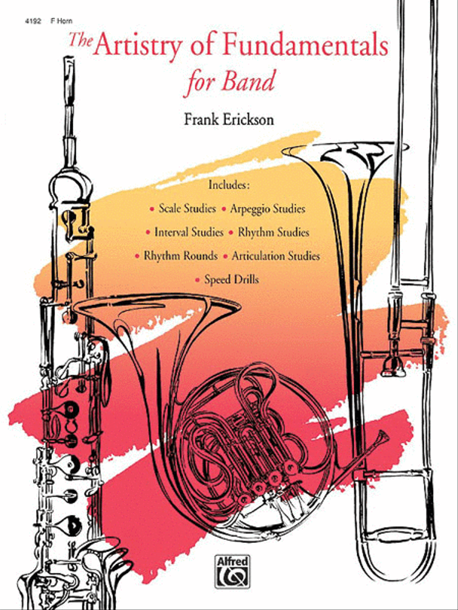 The Artistry of Fundamentals for Band Concert Band Methods scores gallery preview page 1