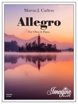 Book cover for Allegro for Oboe & Piano