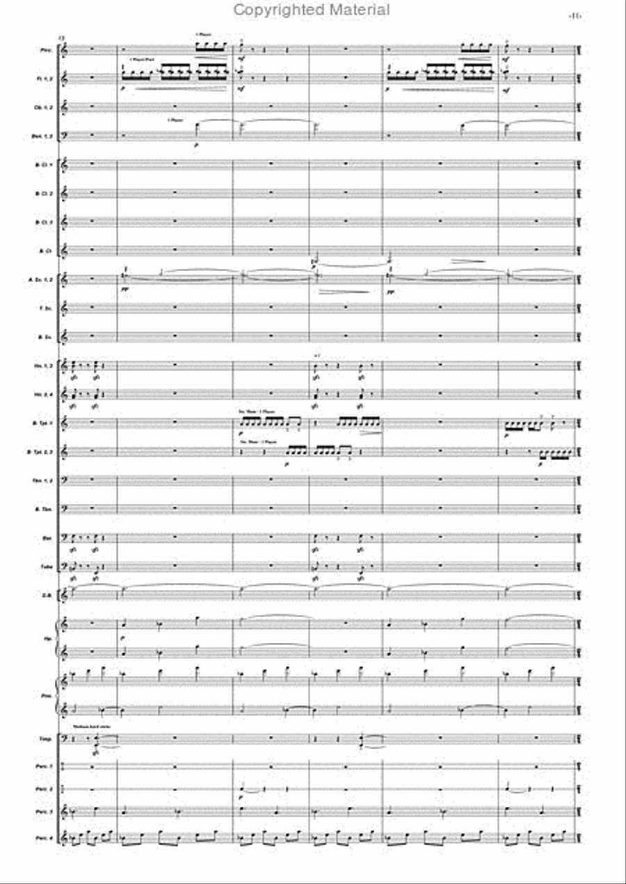 Duende Duende Concert Band scores gallery preview page 12