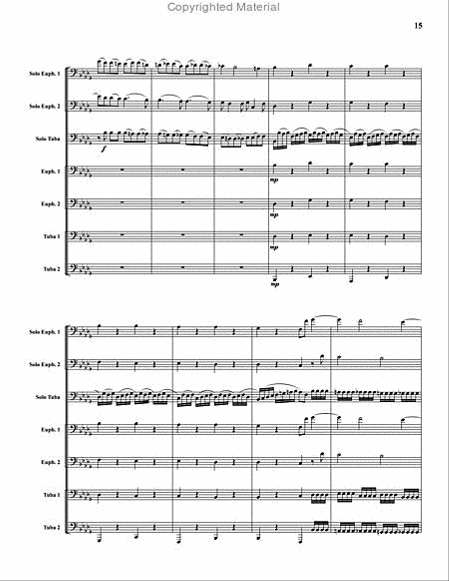 Concerto Grosso Concerto Grosso Euphonium scores gallery preview page 9