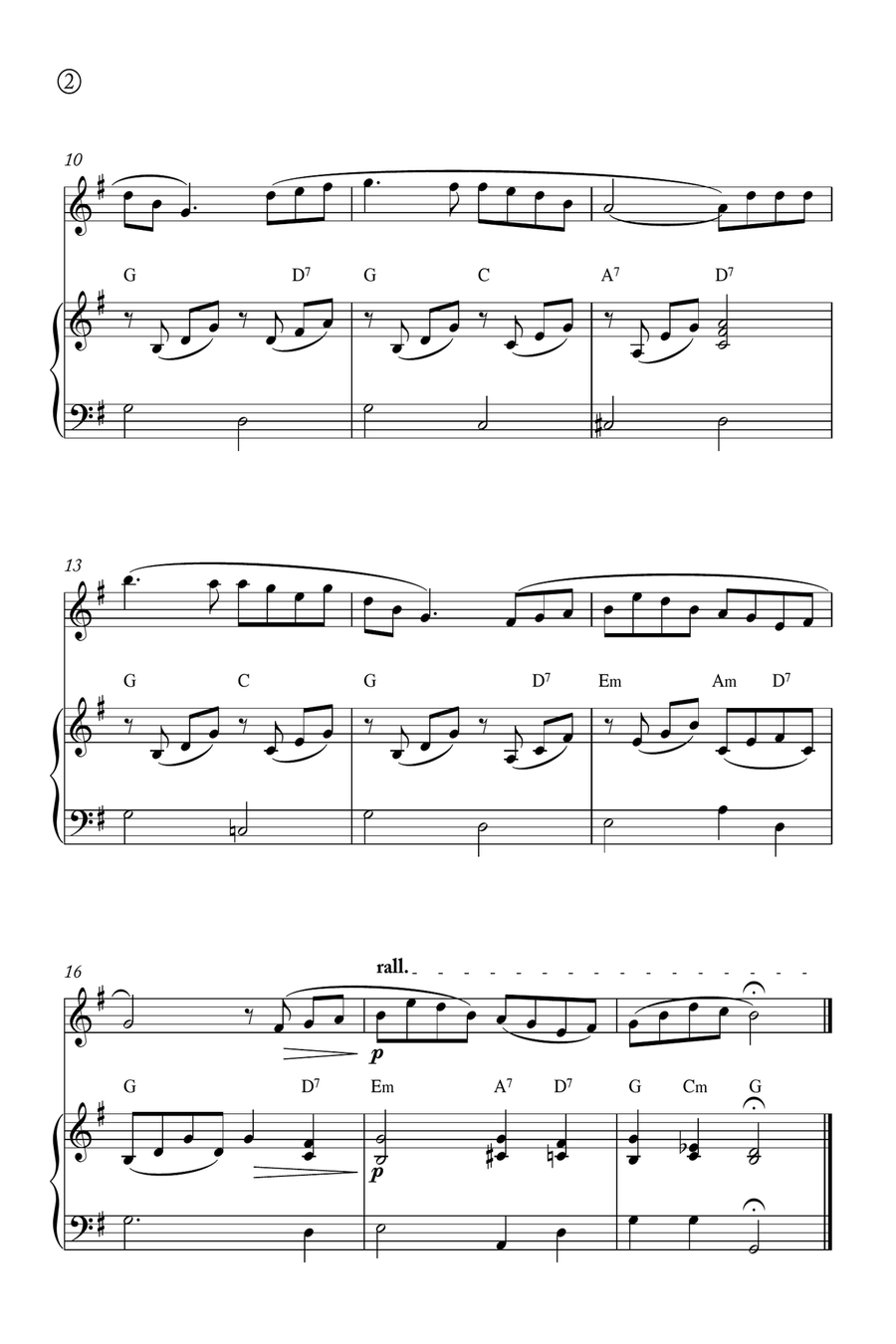 Londonderry Air Chamber Music scores gallery preview page 2