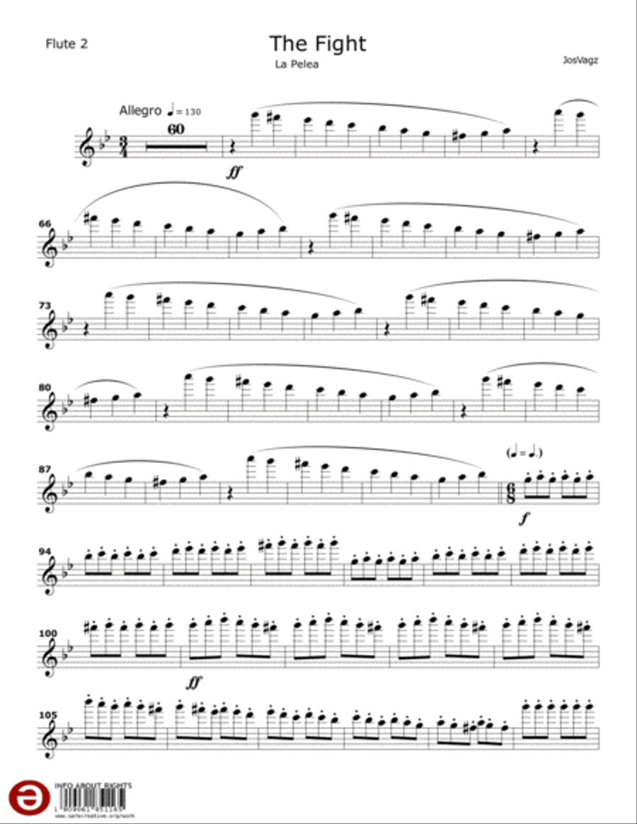 The Fight Chamber Orchestra scores gallery preview page 3