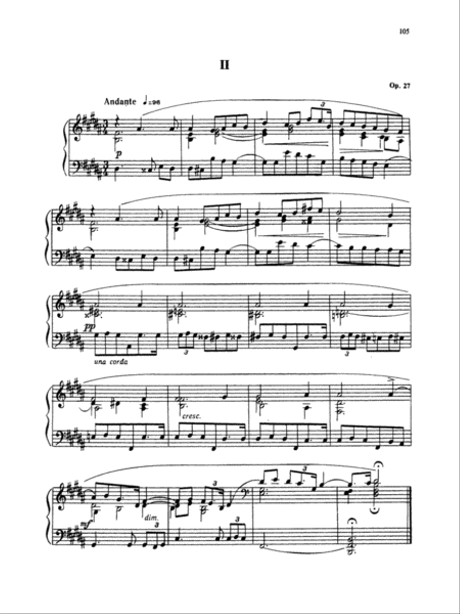 Scriabin: Preludes Piano Solo scores gallery preview page 1