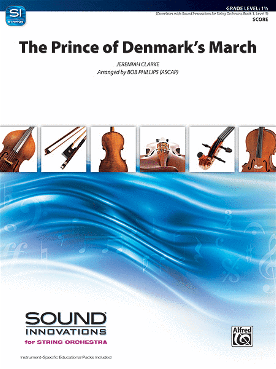 The Prince of Denmark's March String Orchestra scores gallery preview page 1