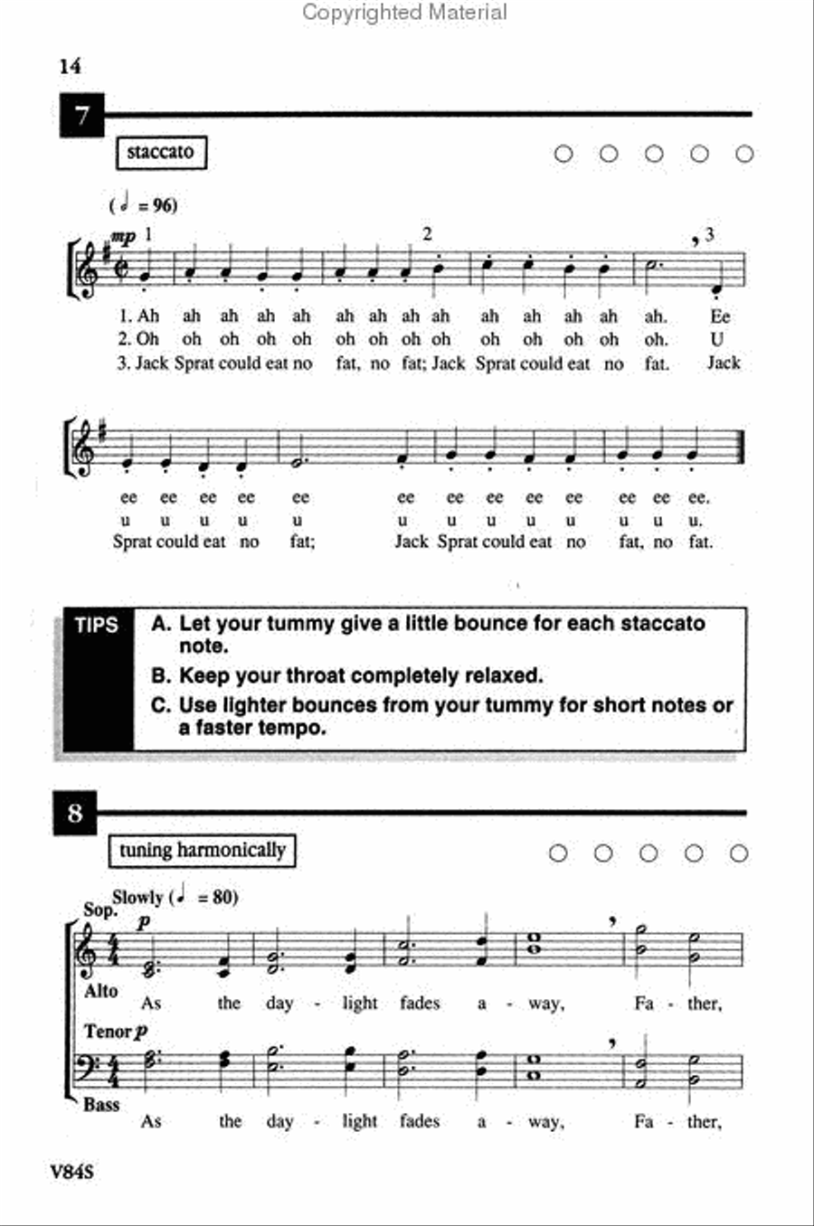 Successful Warmups, Book 2 - Singer's Edition Choir scores gallery preview page 3