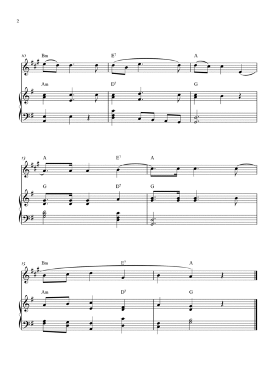 O' Christmas Tree B-Flat Trumpet scores gallery preview page 2