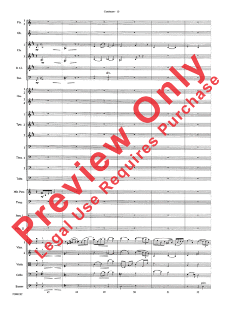 Selections from Star Wars: Episode I The Phantom Menace Full Orchestra scores gallery preview page 56