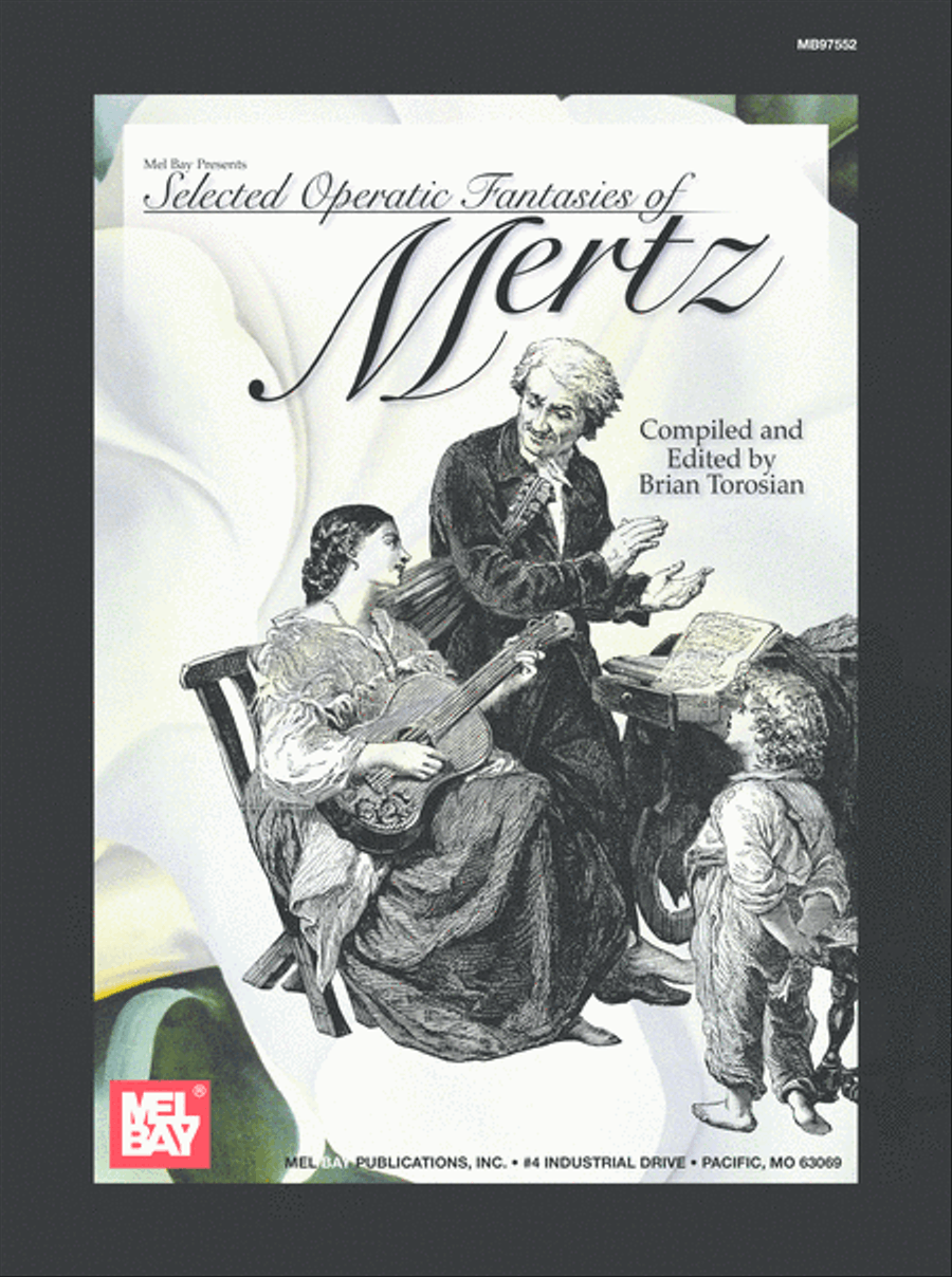 Selected Operatic Fantasies of Mertz Acoustic Guitar scores gallery preview page 1