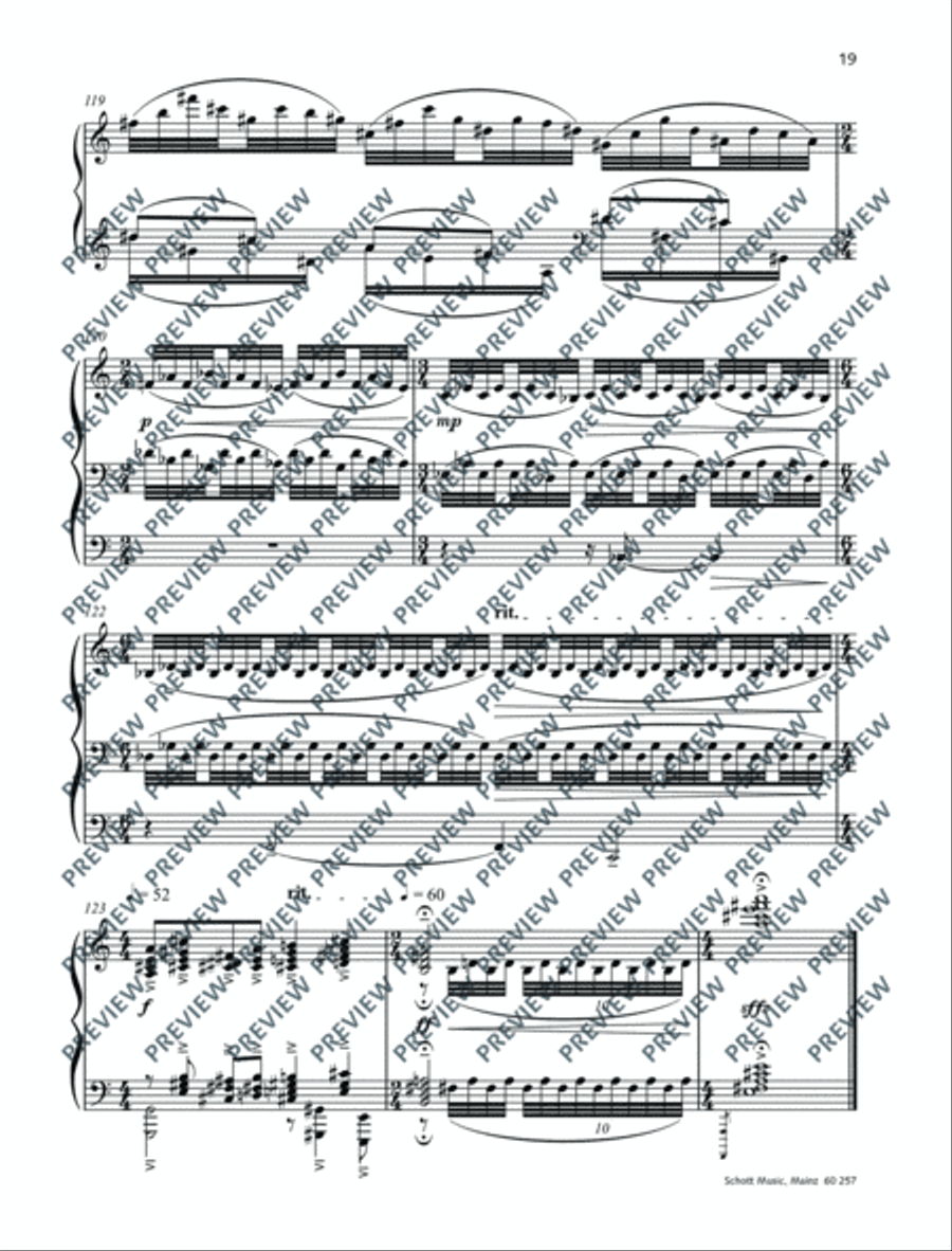 Falling Flowers Piano Solo scores gallery preview page 20