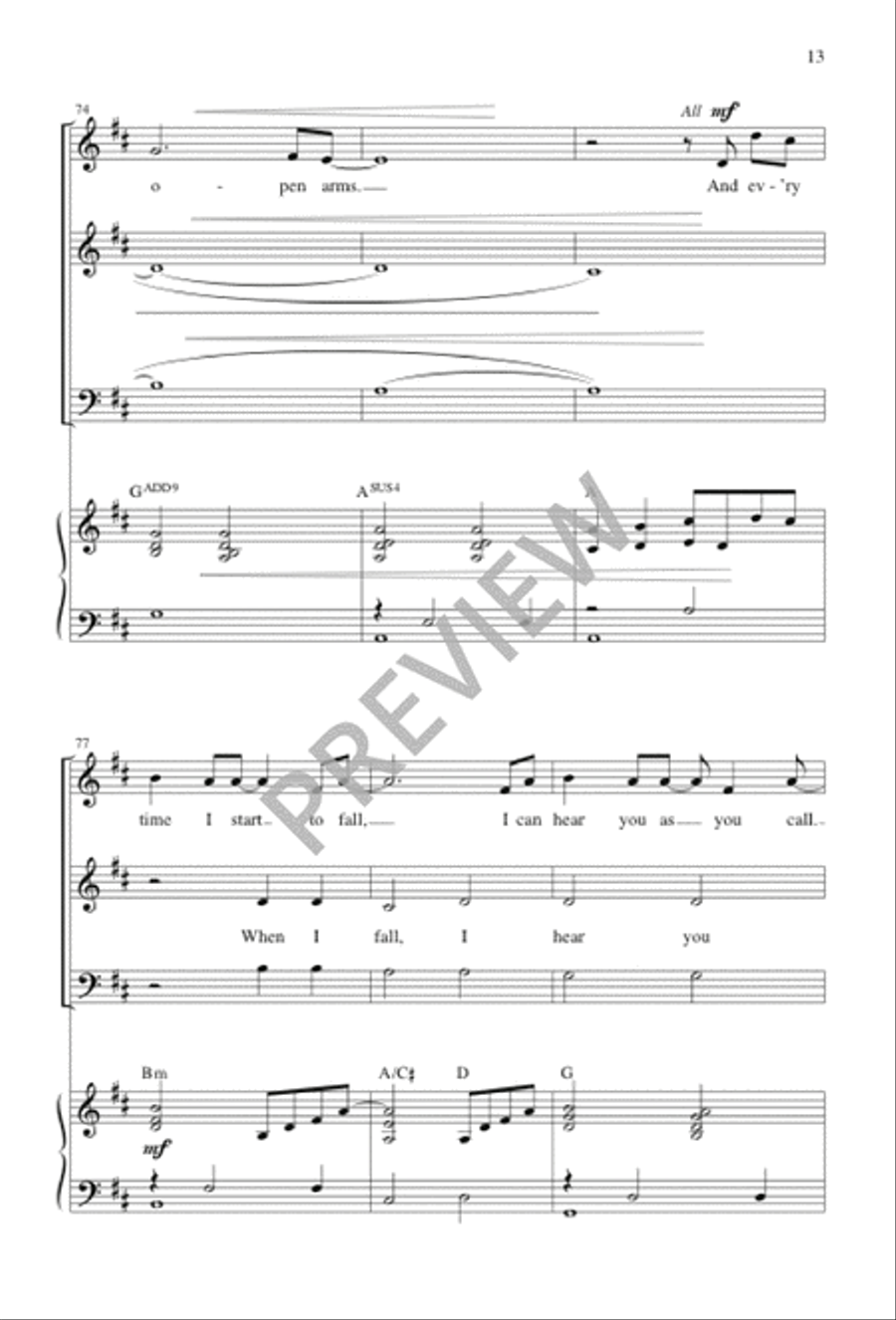 Yours 3-Part scores gallery preview page 13