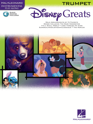 Book cover for Disney Greats - Trumpet