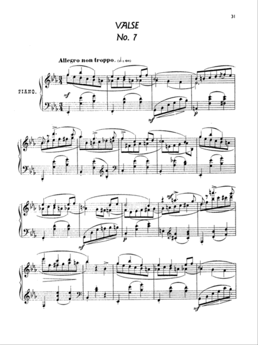 Arensky: Twenty-four Morceau Characteristiques, Op. 36 Piano Solo scores gallery preview page 1