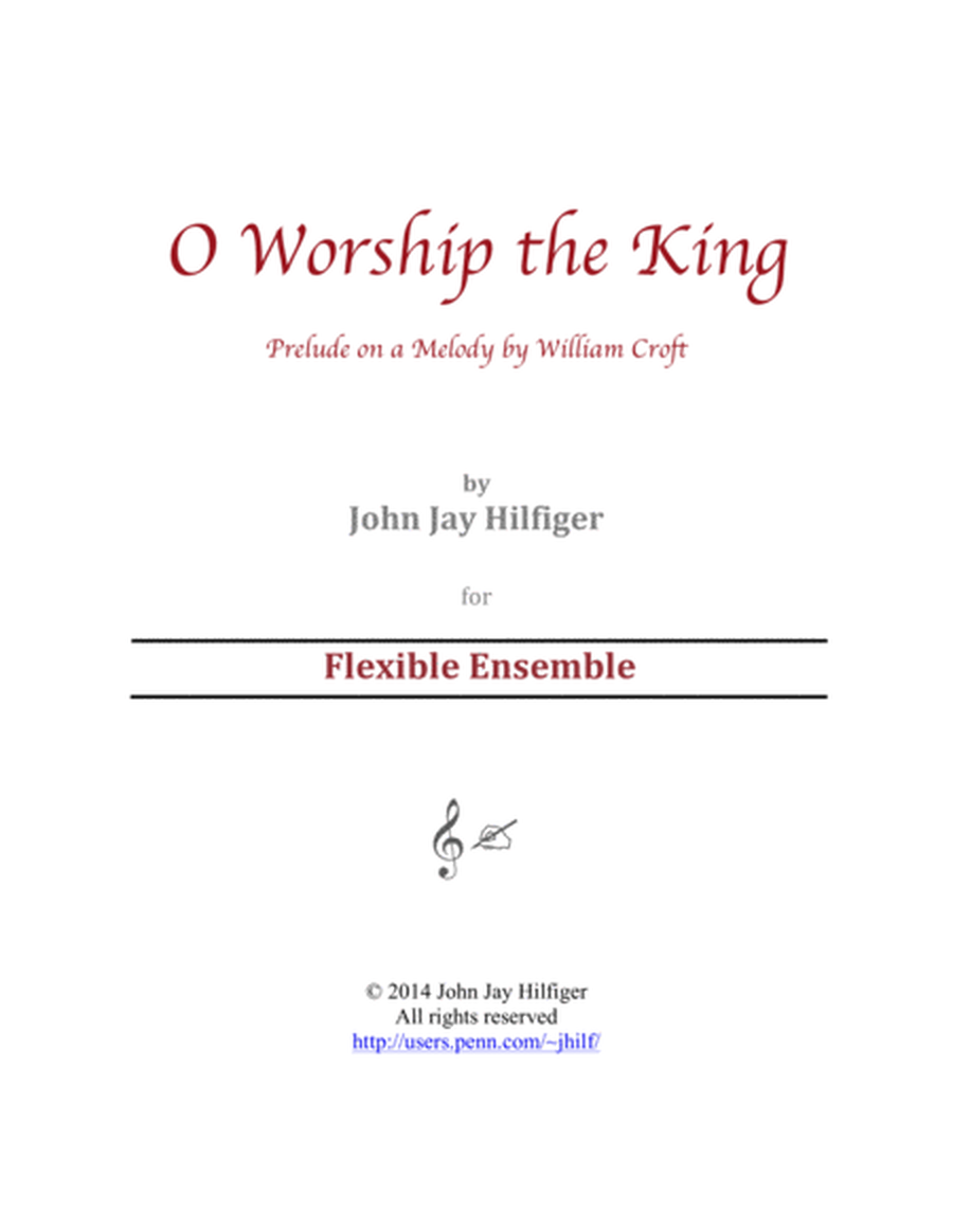 O Worship the King: Prelude on a Melody by William Croft image number null