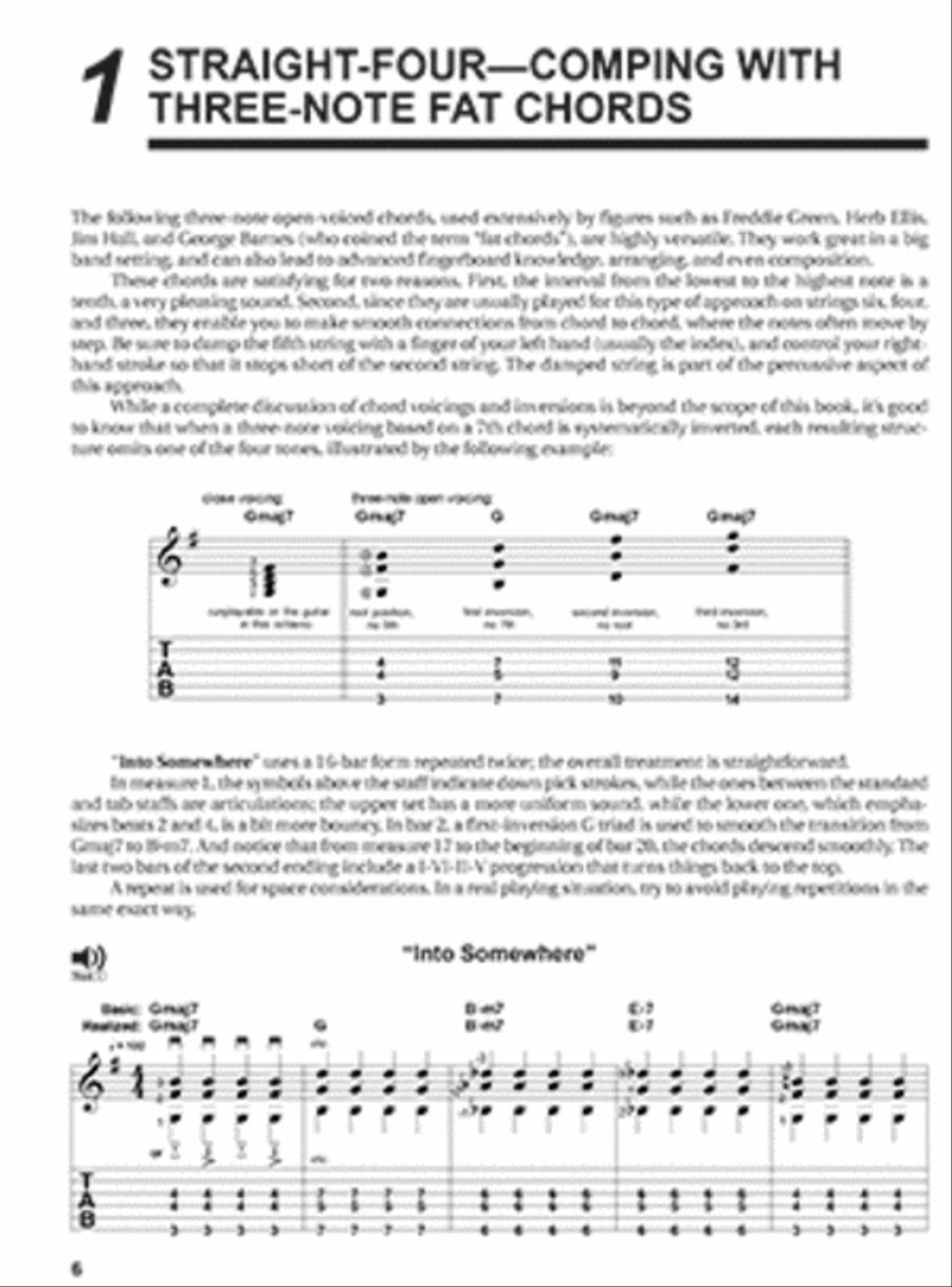 Comping standards for jazz store guitar