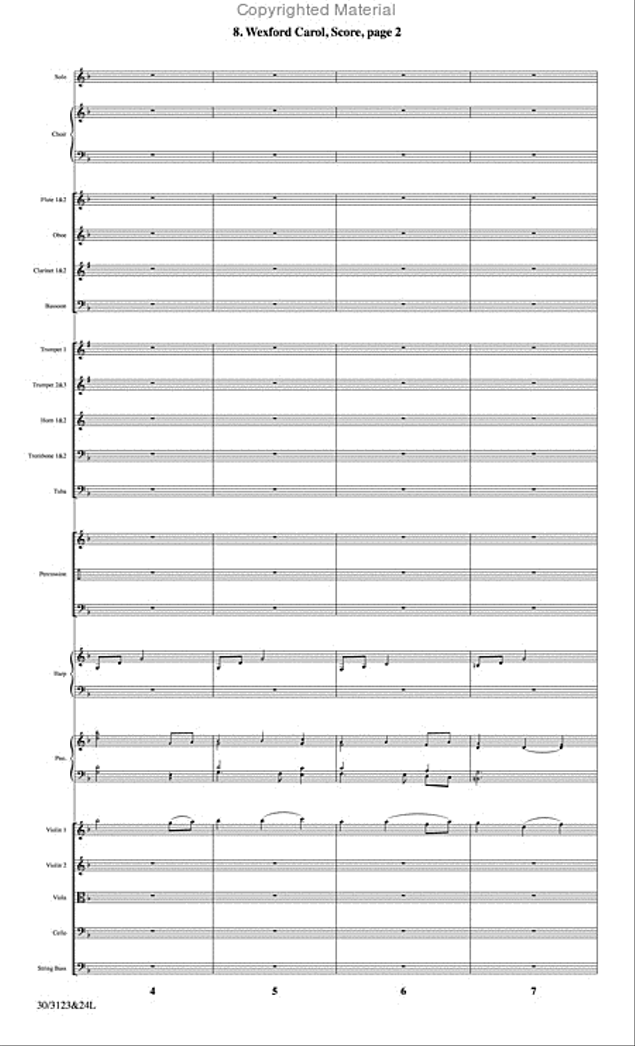 The Christmas Story - Set of Parts Choir scores gallery preview page 70