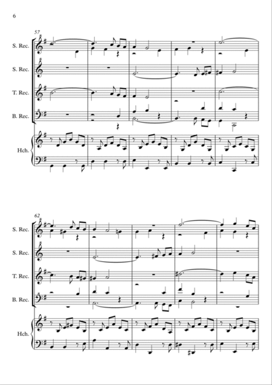 Guitar Trio 2 mov II Andante String Trio scores gallery preview page 6