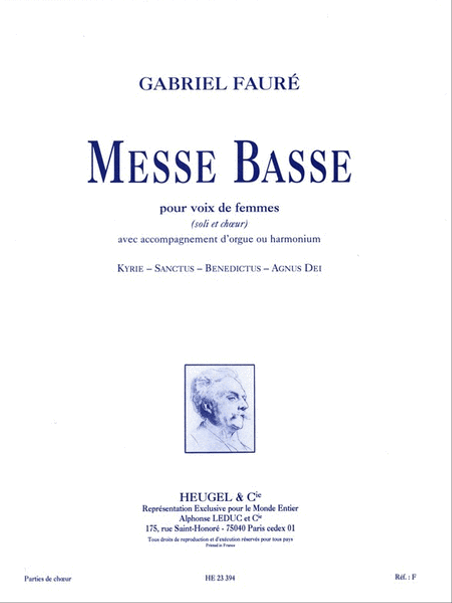 Messe Basse (choral-female Accompanied)