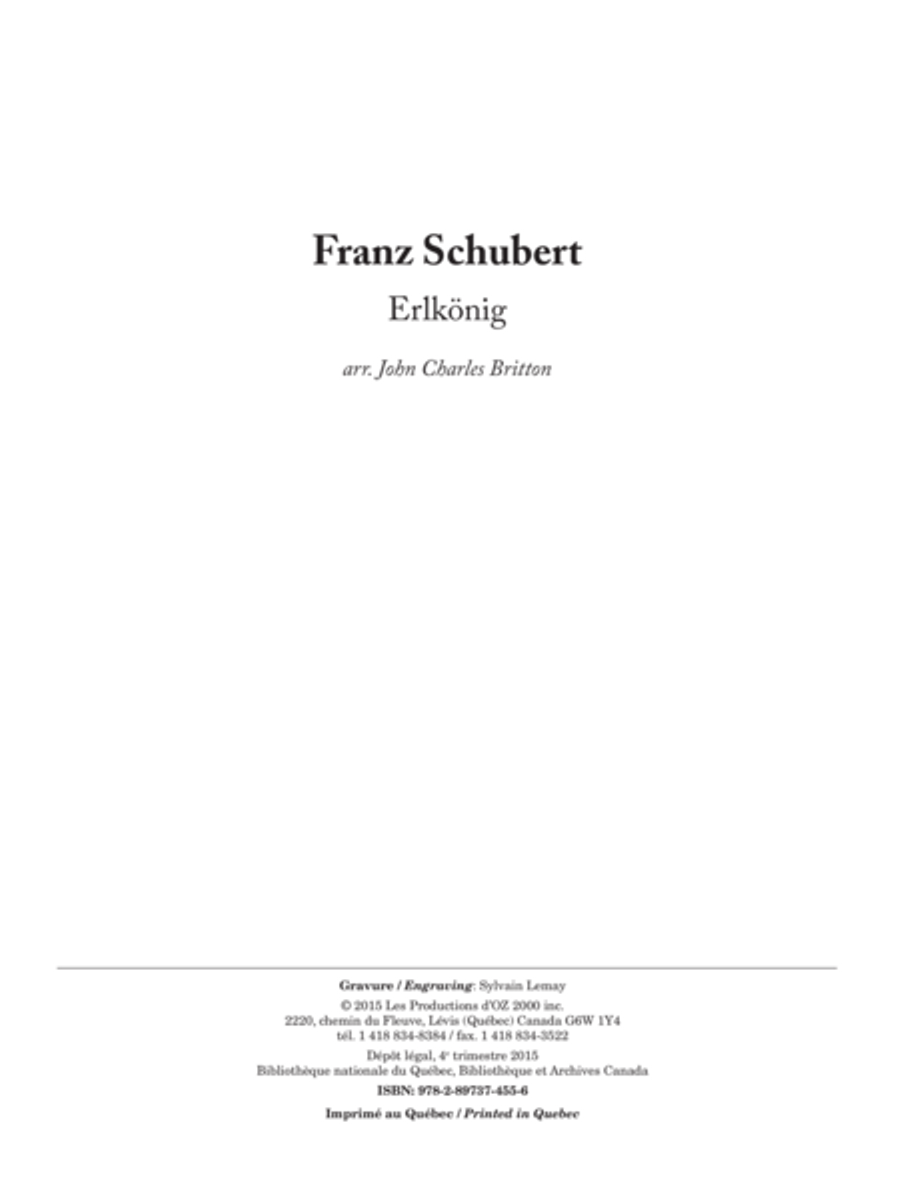 Erlkönig Classical Guitar scores gallery preview page 1
