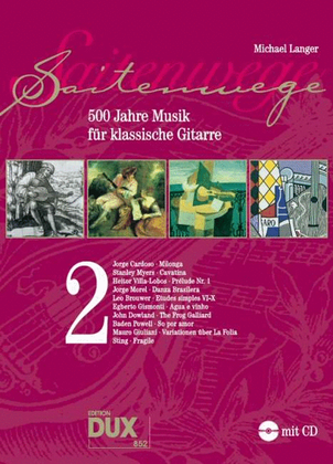 Book cover for Saitenwege Band 2 - 500 Jahre Musik Vol. 2