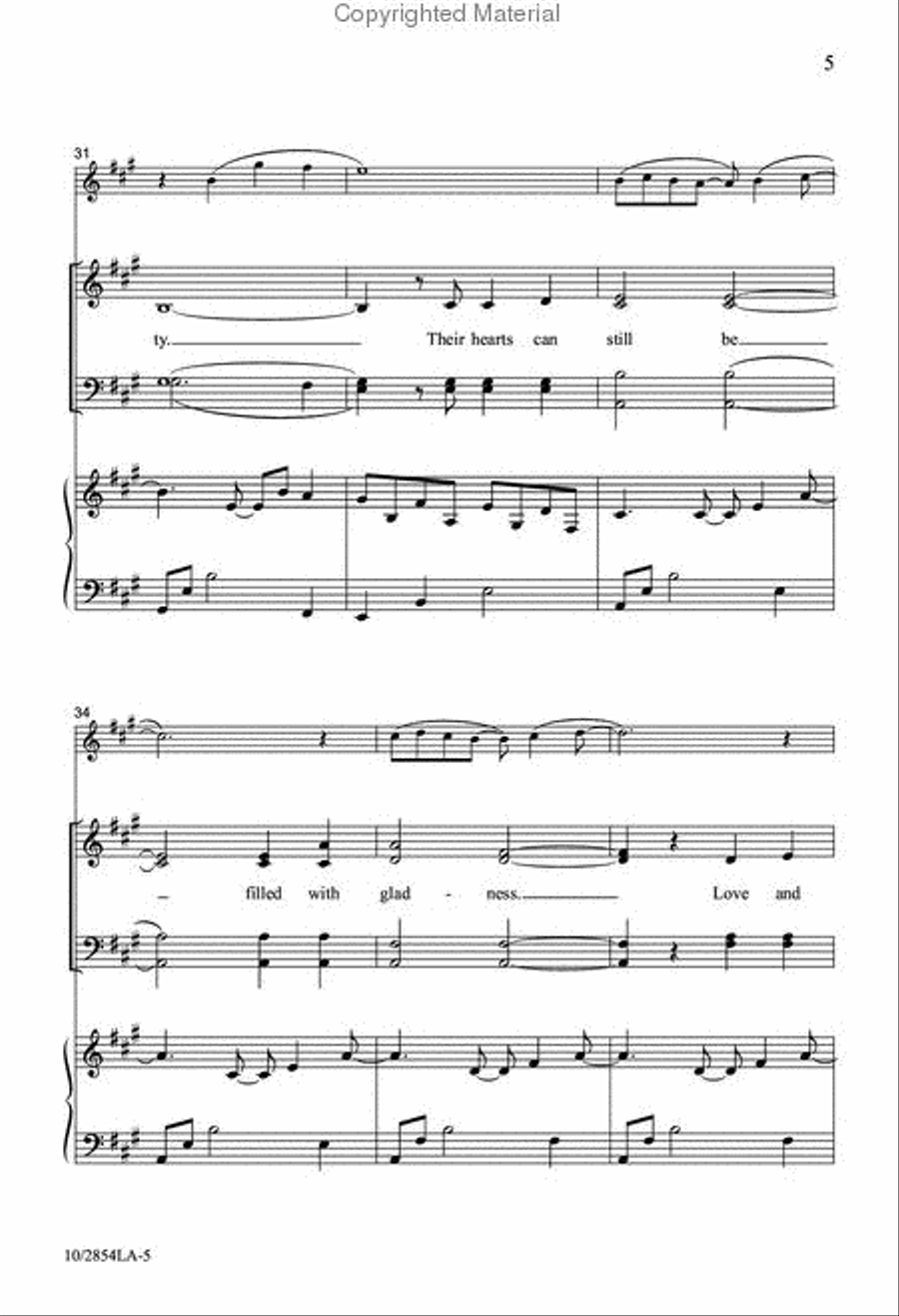 Stewards of Heaven 4-Part scores gallery preview page 5