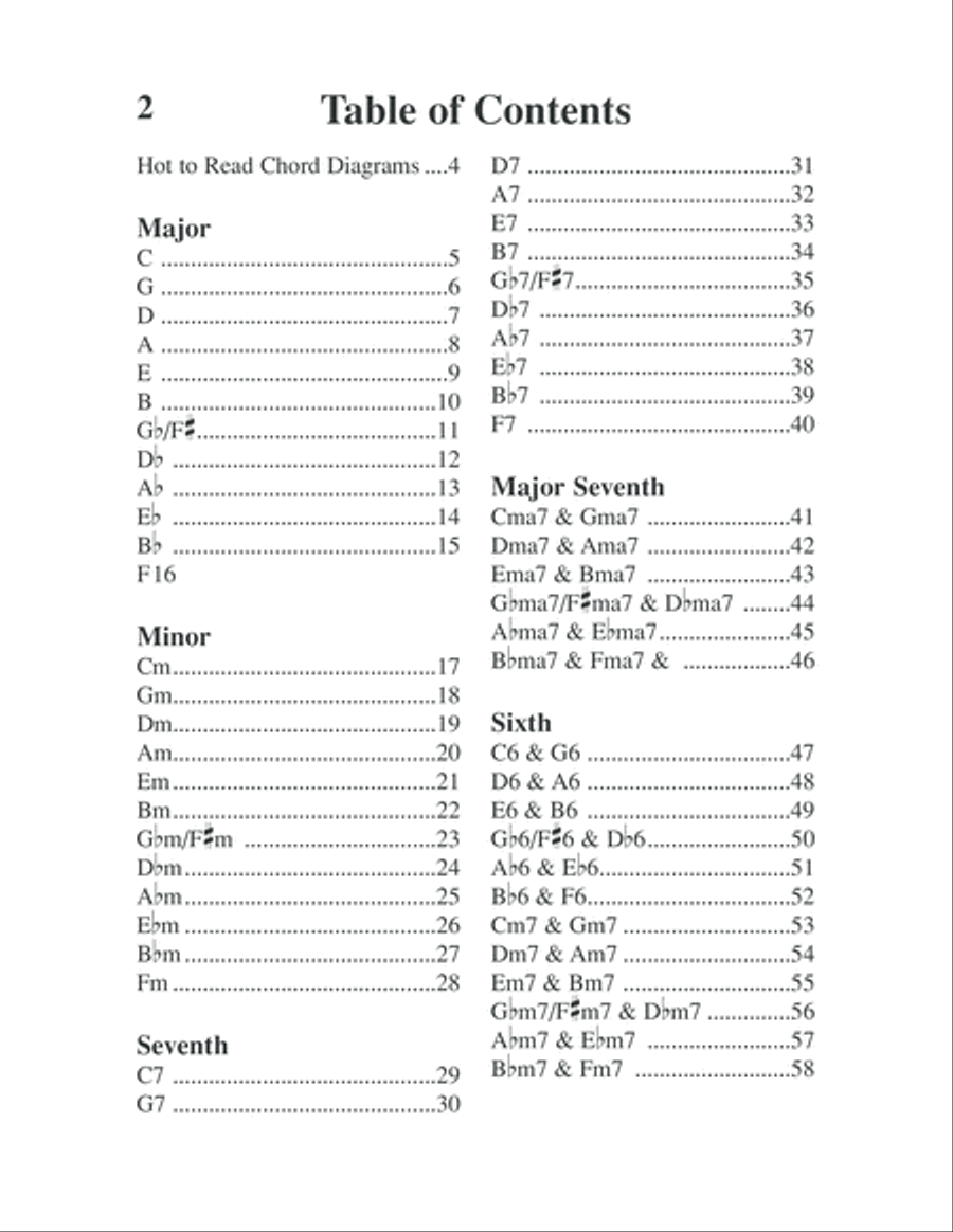 Uke Chords Made Easy, Large Print Edition Ukulele scores gallery preview page 3
