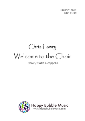 Welcome to the Choir - SATB Choir Score