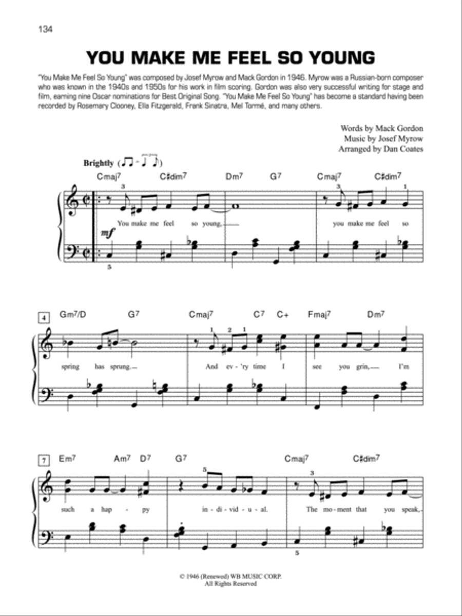 Decade by Decade 1940s Easy Piano scores gallery preview page 5