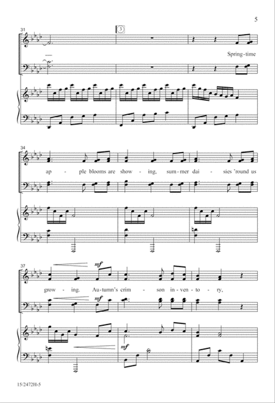 The Hands of Winter 4-Part scores gallery preview page 6