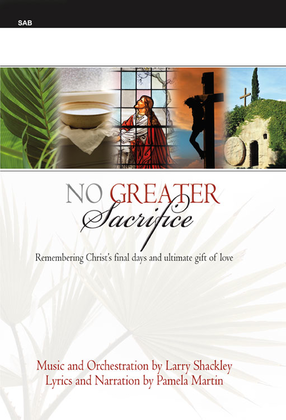 Book cover for No Greater Sacrifice