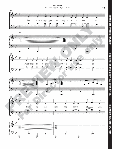 We Cry Out (Choral Book) image number null