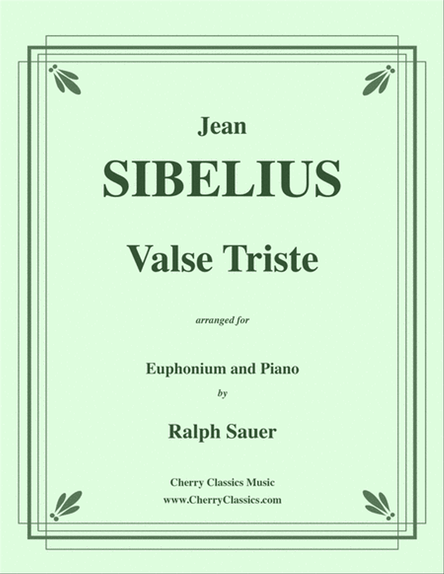 Valse Triste for Euphonium & Piano