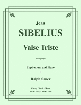 Valse Triste for Euphonium & Piano