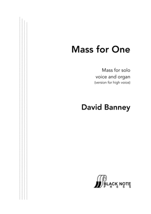 Book cover for Mass for One