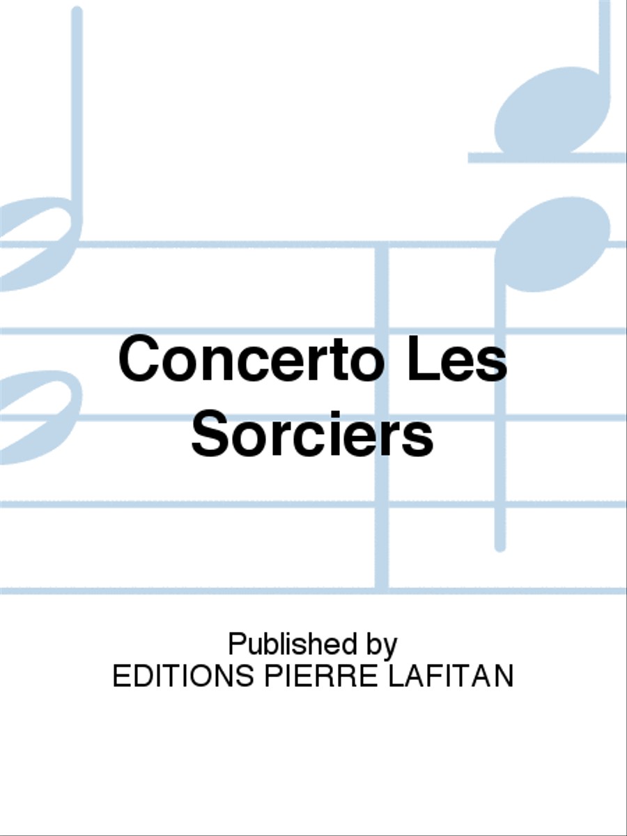 Concerto Les Sorciers Cornet scores gallery preview page 1