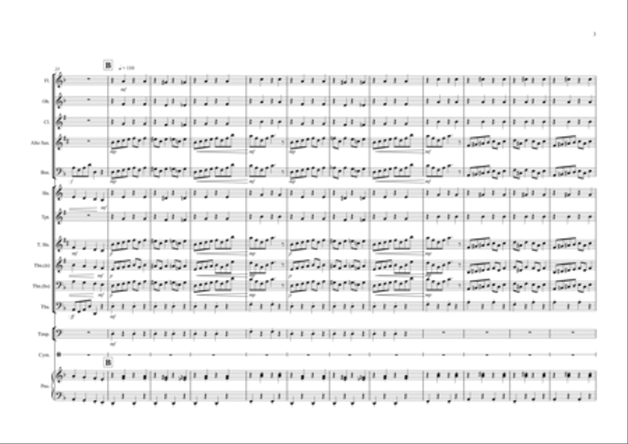 In the Hall of the Mountain King for School Wind Band In the Hall of the Mountain King for School Wind Band Concert Band scores gallery preview page 3