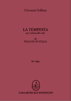 Book cover for La Tempesta